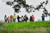 24-05-2024 Breda - Kinderen kiezen ervoor om te wandelen op de dijk tijdens de avonddriedaagse. - Fotokrant