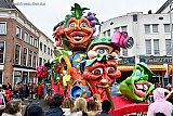20-02- 2023 Breda - CV Bak en Beun is de winnaar van de Grote Carnavalsoptocht die na 2 jaar corona weer door de stad trok. - Fotokrant