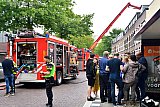 26-05-2019  Breda - Door snel optreden van de Bredase Brandweer bleef de schade beperkt tot een aantal woningen. - Fotokrant