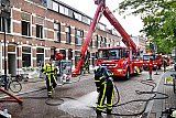 26-05-2019  Breda - In de wijk Ginneken heeft een grote brand gewoed in woonhuizen. - Fotokrant