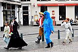 16-02-2021 Breda - De laatste dag van het carnaval is het DIMI .  Vanwege het coronavirus kon deze niet ik de oorspronkelijke vorm doorgaan dus werd er een Brakkenspeurtocht gehouden door het centrum. - Fotokrant