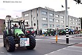 02-07-2020  Breda - Als protest tegen de maatregelen die minister Carola Schouten heeft voorgesteld reden ze een ronde  over de singels. Daarna vertrokken ze met onbekende bestemming.
Boerenprotest in  Breda .  - Fotokrant