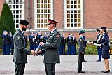 30-09-2022 Breda - Na de toespraak konden de geslaagden officieren per 3 tal hun diploma in ontvangst nemen. - Fotokrant