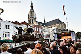 29-10-2019 Breda -  Later in de middag rolde er na 75 jaar weer Poolse tanks over de Grote Markt. - Fotokrant