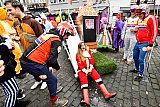 22-02-2020 Breda - Na het officiele gedeelte konden de carnavalvierders van de glijbaan. - Fotokrant