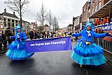 24-02-2020 Breda-  Deze 2 optochtdeelnemers liepen een blauwtje. - Fotokrant