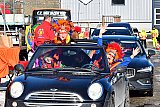 13-02-2021 Breda - Enthousiaste carnavalsvierders rijden de Drive Tru in voor de afhaal brunch van t Kielegat . Corona proof kon een brunch worden afgehaald. Prins Arie d'n 1ste was er speciaal voor aanwezig.   - Fotokrant