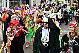 22-02-2020 Breda - Achter Prins Arie d’n Irste kwam zijn volk carnavalsvierders de stad binnen. - Fotokrant