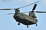 14-04-2021 Gilze Rijen  - Op de vliegbasis was een bijzondere ceremonie vanwege de aankomst van deze 1e nieuwe gemoderniseerde Chinook helikopter. - Fotokrant