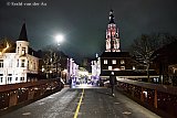 19-01-2021 Breda - In het centrum van de stad wandelen in de avond nu nog mensen. Morgen zal tijdens een extra persconferentie duidelijk worden of de stad te maken krijgt met een avondklok.  - Fotokrant