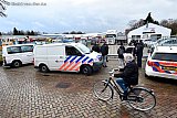 20-12-2018 Rijen - Politie verzameld zich massaal op het terrein waar een drugslab is gevonden. - Fotokrant