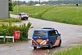 10-05-2019  Moerdijk - In een busje van de Kmar wordt een arrestant afgevoerd. - Fotokrant