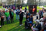 09-03-2026 Breda -  De foto's zijn gemaakt door fotografe Linelle Deunk. Die opmerkelijk genoeg zelf niet aanwezig was bij de opening. Wel waren er mensen die op de foto's staan aanwezig. - Fotokrant