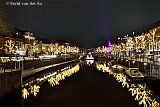 19-12-2024 Breda - In de aanloop naar kerst is de haven weer prachtig verlicht. Toch ontbreekt er wat. - Fotokrant