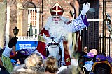 17-11-2018 Breda - Alert State staat op een bord tijdens de intocht van sinterklaas .  - Fotokrant
