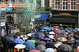14-05-2026 Breda - De opening van het 54e JAZZ Festival vond plaats tijdens een flinke regenbui. - Fotokrant