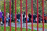 13-11-2021 Breda - Ouders en kinderen mochten het park in waar sinterklaas en de pieten voor hen klaar zaten. Onafhankelijke media mochten dit niet vastleggen en moesten buiten het park blijven. - Fotokrant