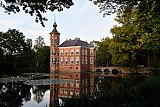 15–09-2019 Breda - Als Open Monumentendag weer voorbij is keert in de avond de rust weer terug op monument kasteel Bouvinge. - Fotokrant