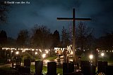 13-12-2019 Bavel - Op begraafplaats De Lichtenberg tussen Ulvenhout en Bavel is een prachtige lichtjesavond gehouden. - Fotokrant