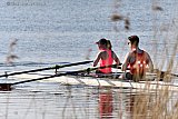 22-03-2019 Terheijden - Met 19 graden is het lente en heerlijk weer om te roeien op rivier De Mark tussen Breda en Terheijden. - Fotokrant