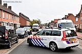 30-09-2020  Breda - Een deel van de Meidoornstraat is uren afgesloten geweest nadat er een auto tegen een huis was gereden. - Fotokrant
