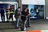 08-04-2019 Breda -  Alle garageboxen zijn opengebroken en worden door de recherche onderzocht. - Fotokrant