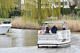 26-03-2023 Breda - Het Markpontje tussen Breda en Terheijden is weer in de vaart. - Fotokrant