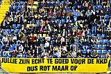 15-05-2019  Breda - NAC PEC ZWOLLE  Met "PEC en veren" is NAC tijdens het duel uitgejouwd. Supporters staken hun mening niet onder stoelen of banken. - Fotokrant