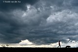 19-05-2022 Breda - Noodweer hangt boven de polder ten noorden van de Haagse Beemden in Breda. - Fotokrant