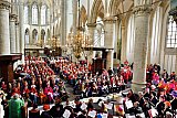 17-02-2019 Breda - Tijdens de Oeledienst is de Grote of Onze Lieve Vrouwe kerk goed gevuld met carnavalsvierders. - Fotokrant