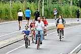 18-08-2019 Breda - Op de afgesloten rondweg werd door menig gezin een fietstochtje gemaakt. - Fotokrant