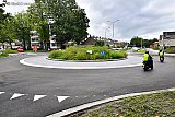 23-07-2024 Breda -De nieuwe rotonde van de Marialaan naar de Allerheiligenweg is open voor verkeer. - Fotokrant