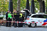 23-08-2026 Breda - Bewijszakken met daarin gevonden spullen worden veiliggesteld voor verder onderzoek. - Fotokrant