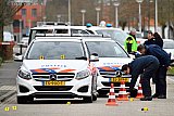 12-03-2019 Etten Leur - Alle sporen worden door de recherche genummerd. - Fotokrant