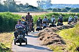 26-06-2024 Breda -  Senioren trokken erop uit.  Ze maakte met hun scootmobielen een prachtige tocht door  natuurgebied De Vierde Bergboezem in het buitengebied. - Fotokrant