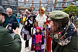 19-11-2022 Breda -  Sinterklaas heeft winkelcentrum Heksenwiel bezocht. Daar trof de goedheiligman veel kinderren maar ook heel veel ouders die een foto van de sint wilde maken. - Fotokrant