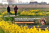 30-04-2021 Breda - Wandelaars die de natuur in gaan worden middels een spandoek gevraagd de dieren met rust te laten. Momenteel is het volop broedseizoen en kunnen overal jonge dieren zitten. Door de coronacrisis wandelen er veel meer mensen in de natuur dan normaal. - Fotokrant