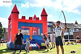 20-07-2020 Breda -  Voor kinderen was er vanalles te doen van boogschieten , voetballen, paardrijden fietsen tot ping pongen. - Fotokrant