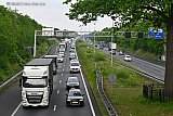08-05-2026 Ulvenhout -  Een combinatie van vakantieverkeer, vrachtwagens en woon en werkverkeer zorgde voor flinke files rond Breda. - Fotokrant