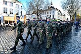 25-11-2019 Breda - Vanwege de 191e verjaardag van de KMA marcheerde peletons met soldaten door de binnenstad. - Fotokrant