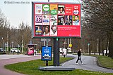 15-03-2022 Breda - Vanwege de oorlog in de Oekraine is veel minder campagne gevoerd voor de gemeenteraadsverkiezingen. Toch is het belangrijk voor de democratie in Nederland dat zoveel mogelijk mensen gaan stemmen.
 - Fotokrant