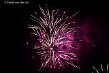 01-01-2022 Breda - Naast het zware vuurwerk was er ook prachtig siervuurwerk in de lucht te zien.
 - Fotokrant